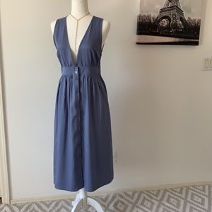 Dreamers blue/gray midi dress